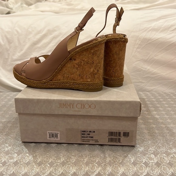 COPY - Jimmy choo wedge in like NEW excellent condition 💯 authentic - Picture 12 of 12